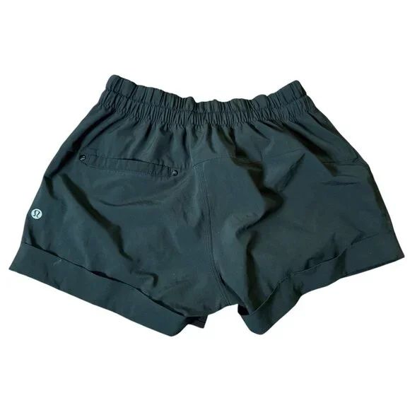 Lululemon Spring Break Away Short Black First Release Women Size 4  3" W7920S - Picture 12 of 16